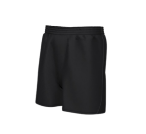 Oakmeadow Plain Black PE Shorts